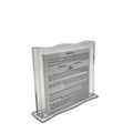 Premium Clear Acrylic Birkat Hamazon Stand  Clear Lucite Shabbat Prayer Card brusher Holder-Spill-Proof Grace After Meals Table Display