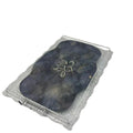 Modern Clear Acrylic Challah Board with Handles – Luxury Lucite Shabbat Bread Tray & Shatterproof Judaica Gift