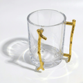 Modern Acrylic Hand Washing Cup – Minimalist Netilat Yadayim Cup for Shabbat & Home – Clear Lucite Ritual Washing Cup, Durable & Shatter-Resistant