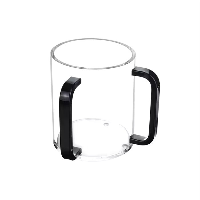 Lucite Acrylic Judaica Hand Washing Cup with Dual Handles for Embracing Jewish Rituals with Elegance