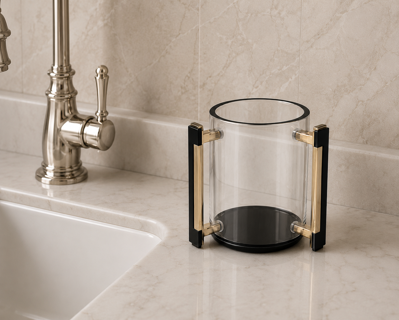 Jewish Hand Washing Cup for Netilat Yadayim | Elegant Modern Ritual Washing Cup for Jewish Homes, Shabbat & Holidays