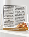 Modern Acrylic Eshet Chayil Wall Art – Contemporary Judaica Home Decor Panel